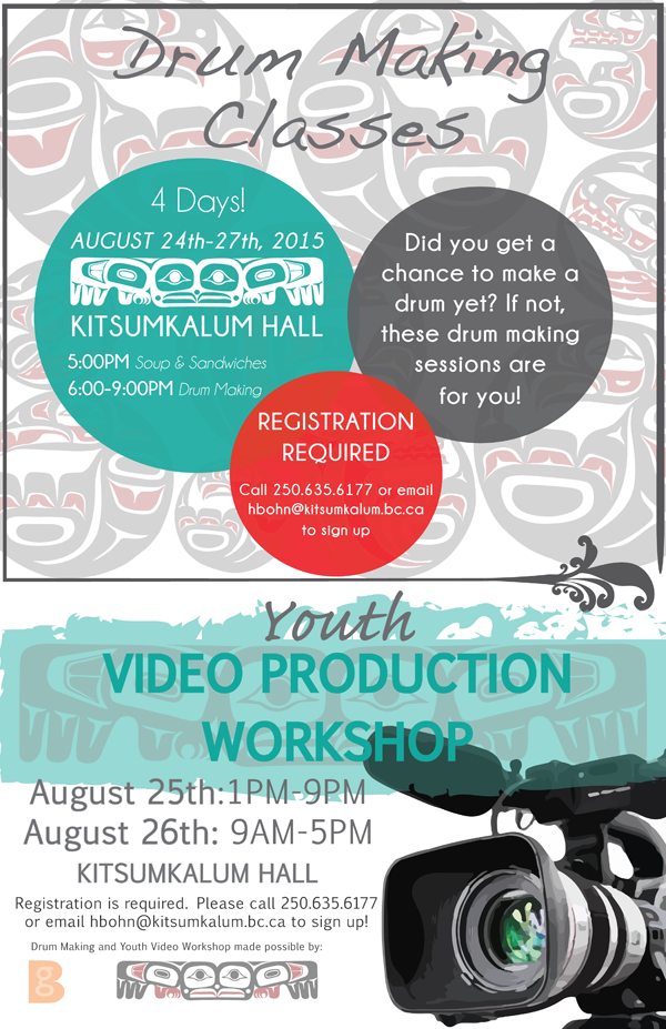 Drum making & Youth Video Production