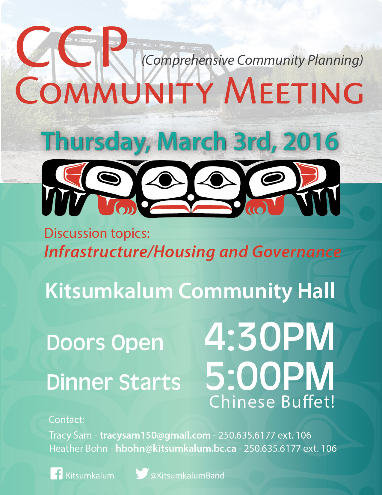 Comprehensive Community Planning Meeting March 3rd