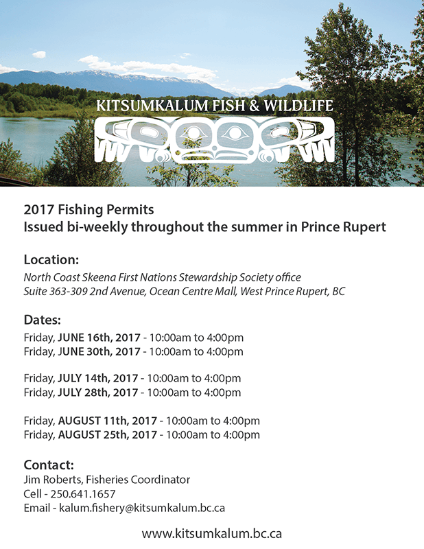Fish Permit Distribution Prince Rupert June 16, 2017