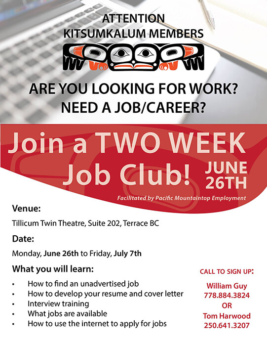 2 Week Job Club by Pacific Mountaintop Employment – Have a Job within 2 Weeks!