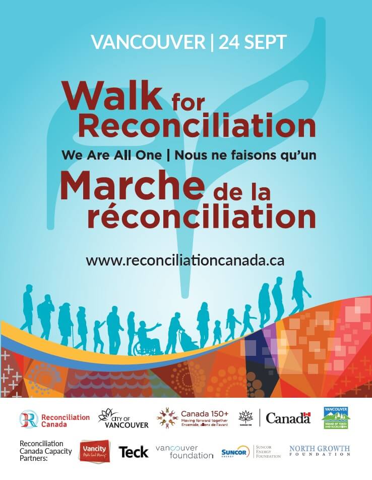 Walk for Reconciliation in Vancouver