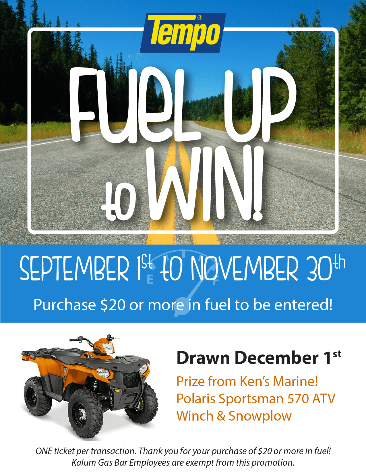 Fuel Up to Win with Kalum Tempo!