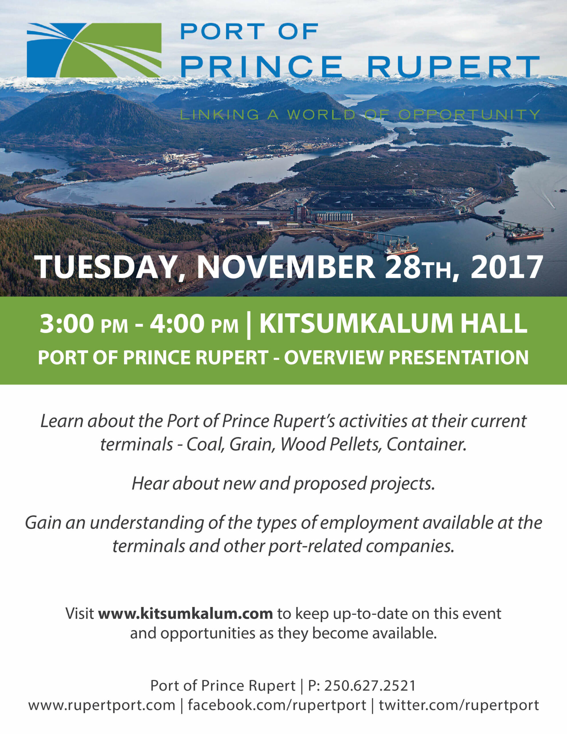 NOV. 28th Port of Prince Rupert Overview Presentation