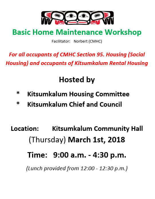 Basic Home Maintenance Workshop
