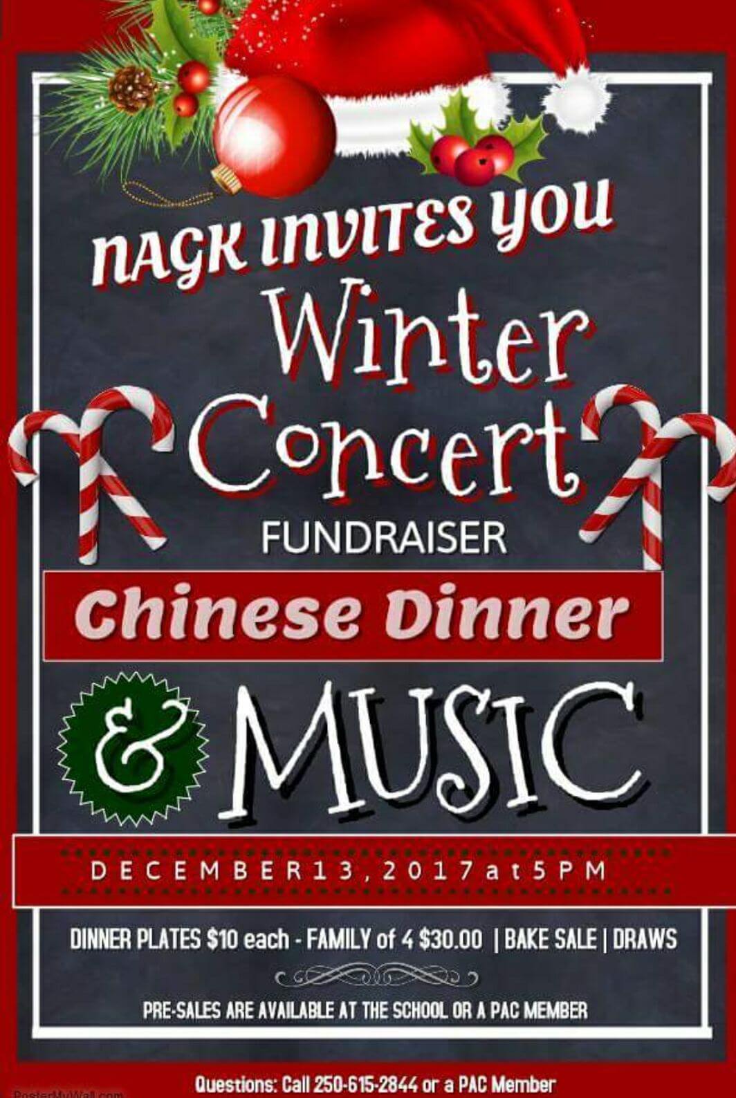 NAGK Winter Concert Fundraiser