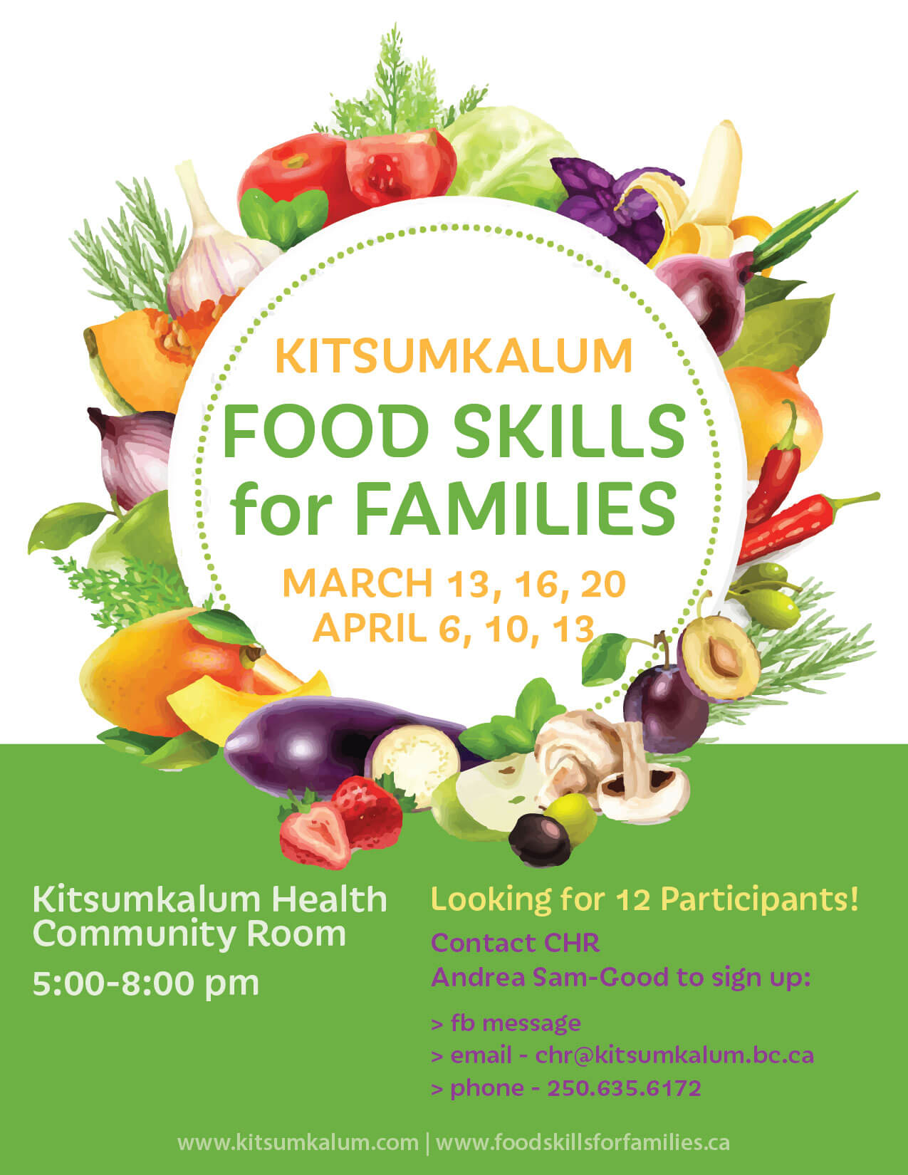 Kitsumkalum Food Skills for Families