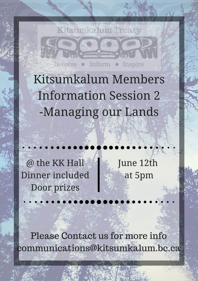 Managing Our Lands – Kitsumkalum Treaty Presentation June 12