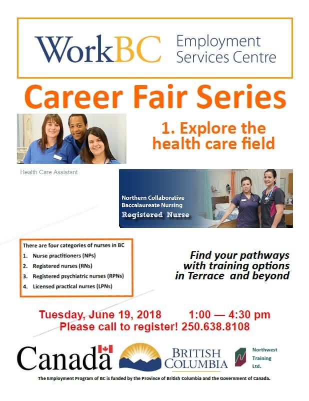 Career Fair Series – Explore the Health Care Field June 19