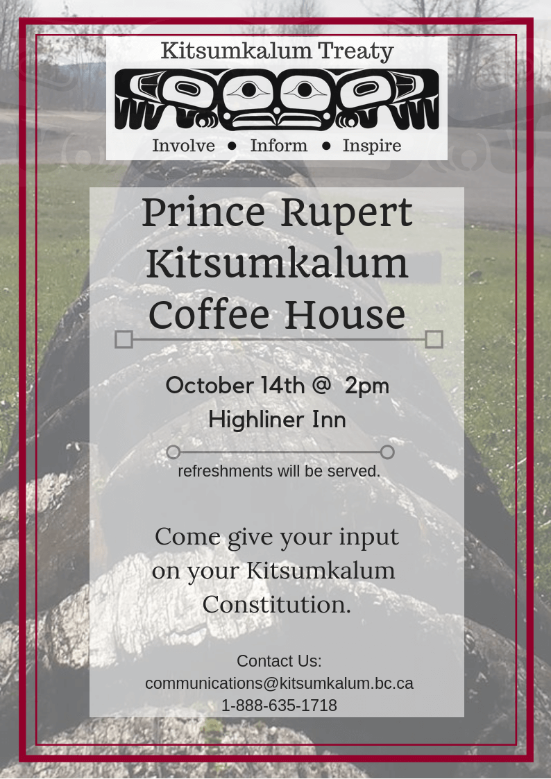 Prince Rupert Kitsumkalum Coffee House