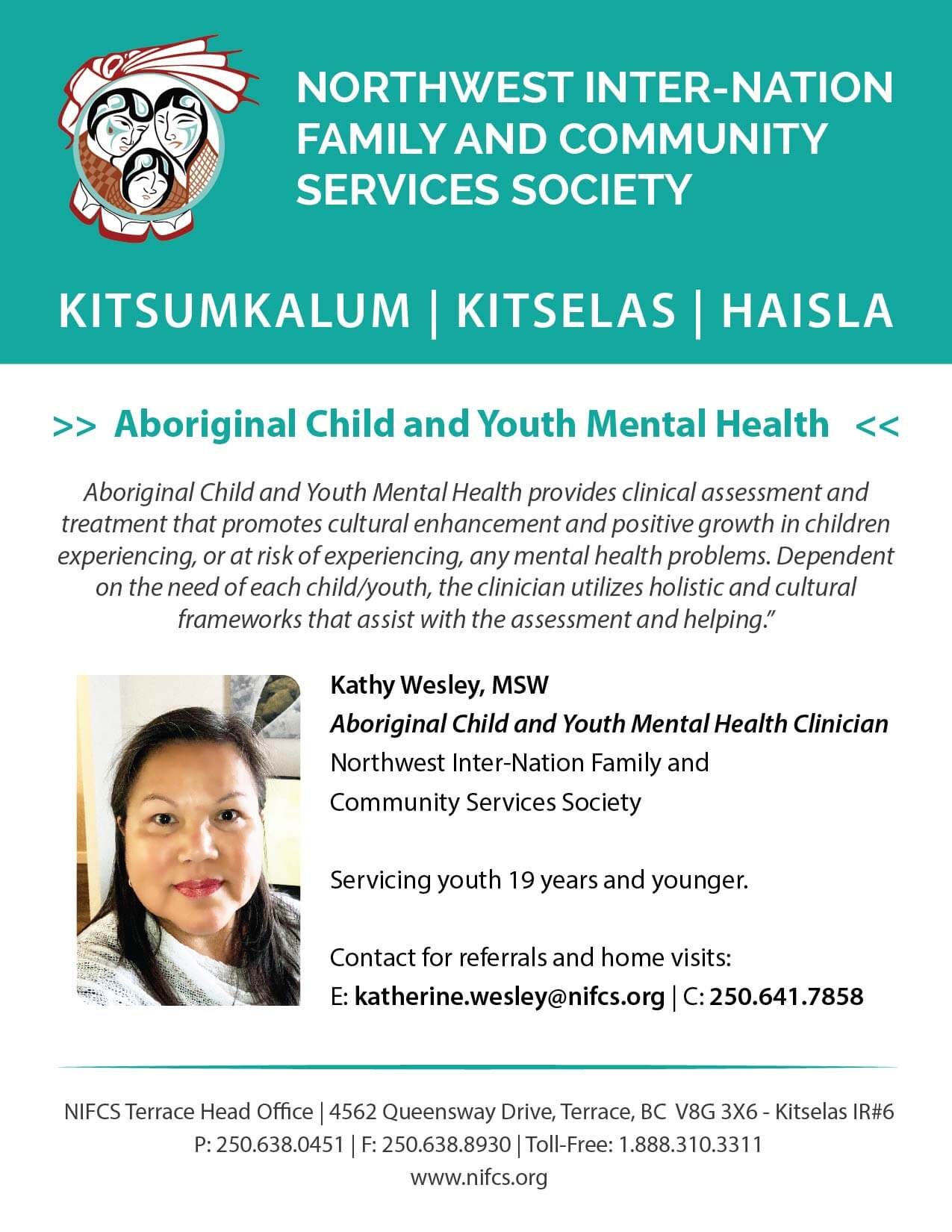 Aboriginal Child and Youth Mental Health – NIFCS