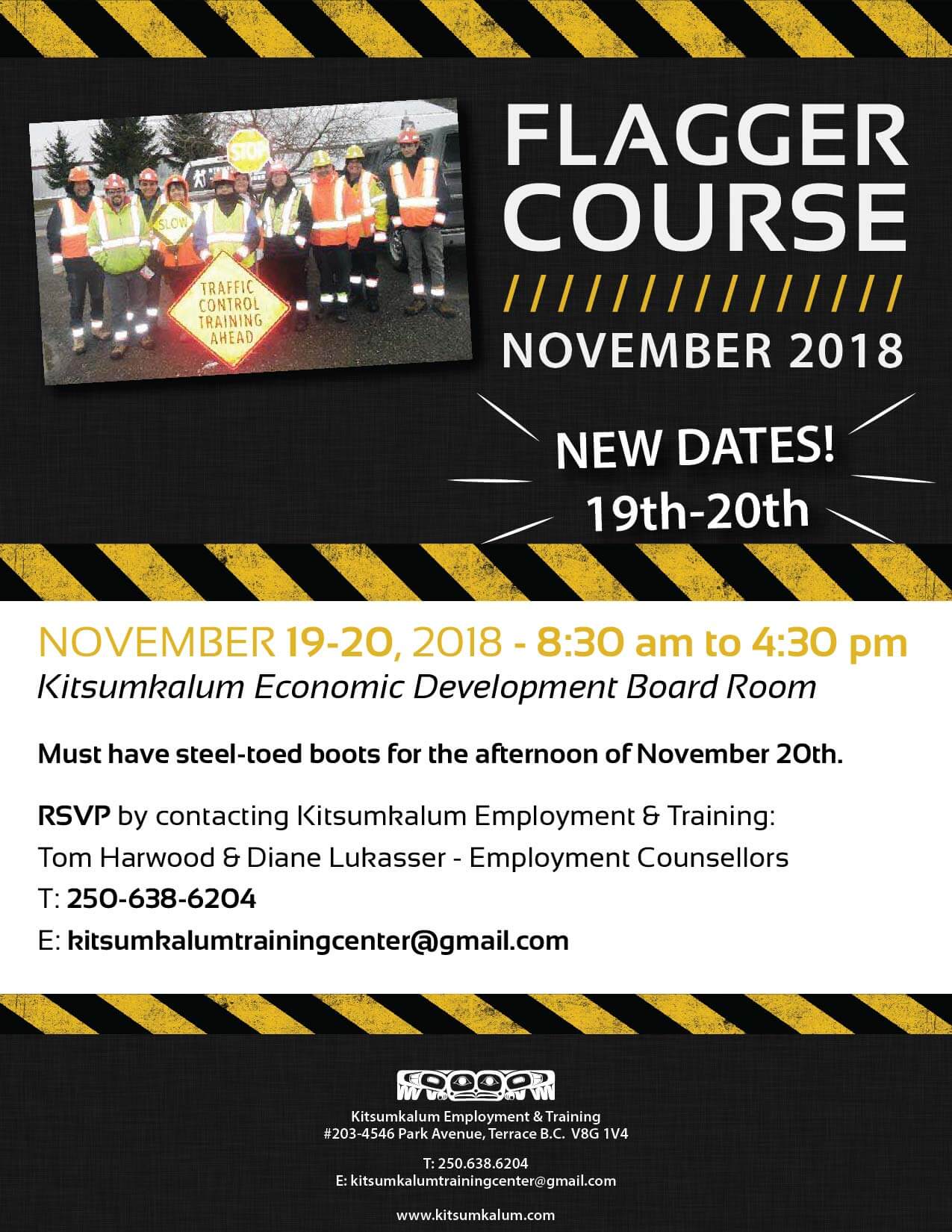 Flagging Course Offered in November