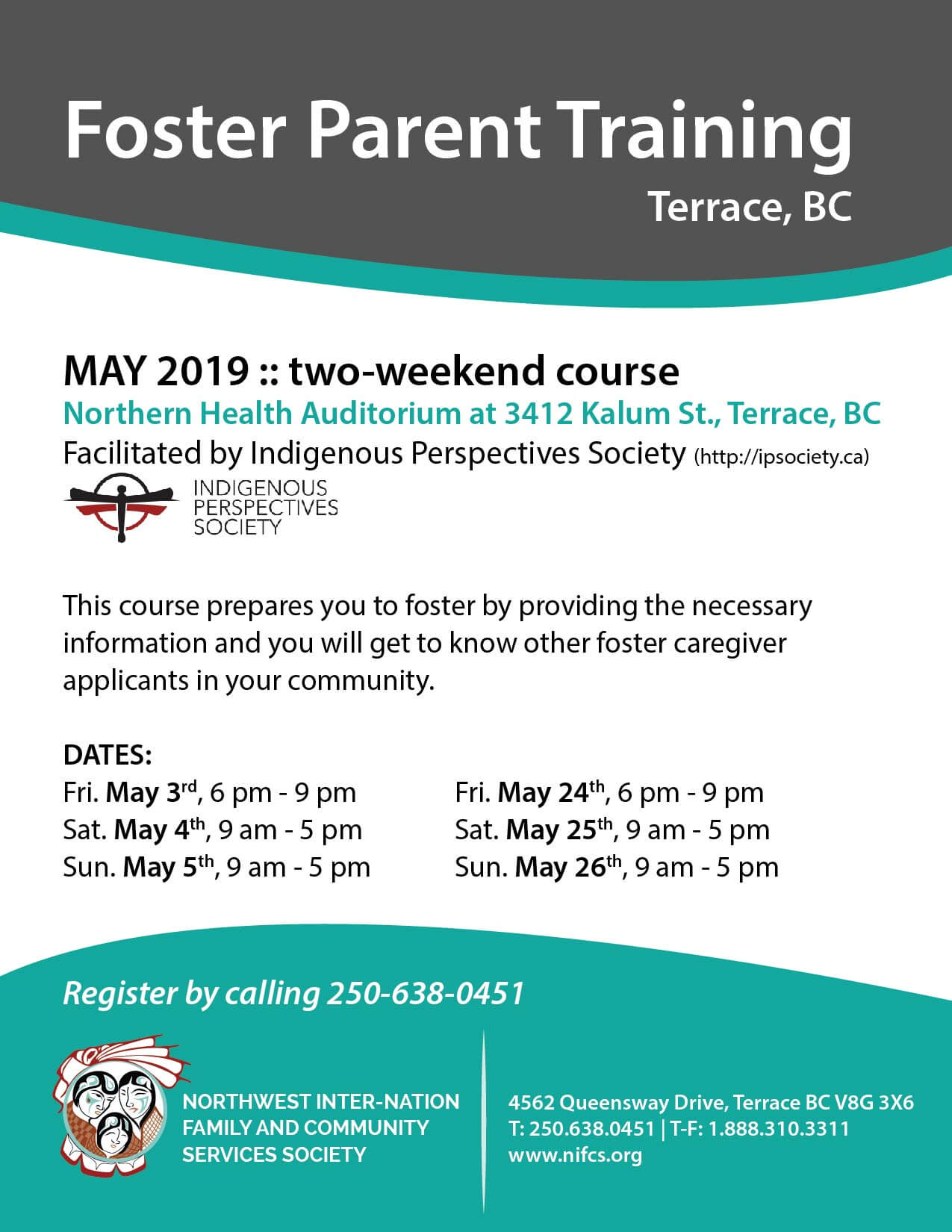 Foster Parent Training May 2019 Terrace