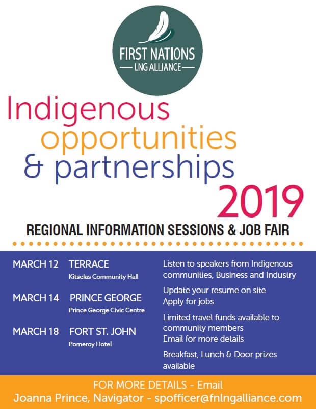 Indigenous Opportunities and Partnerships 2019 – Job Fair March 12
