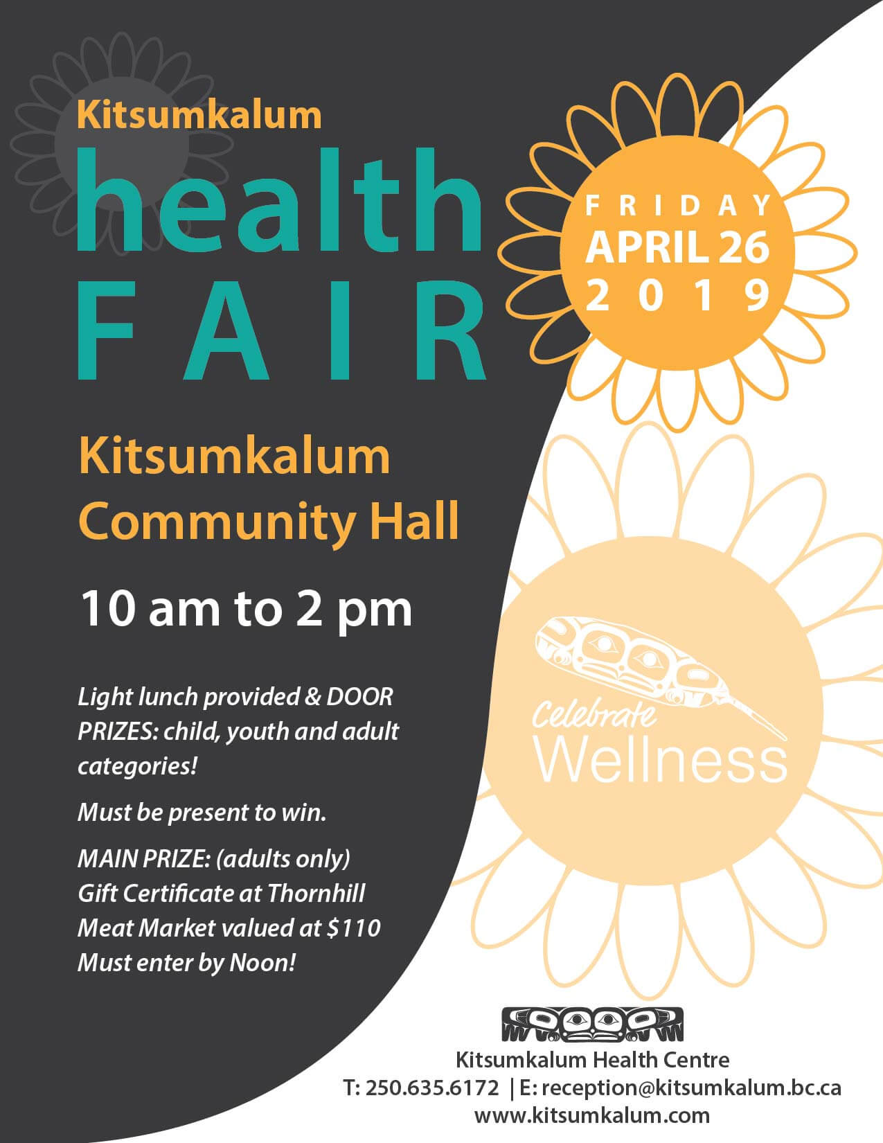 Kitsumkalum Health Fair APRIL 26