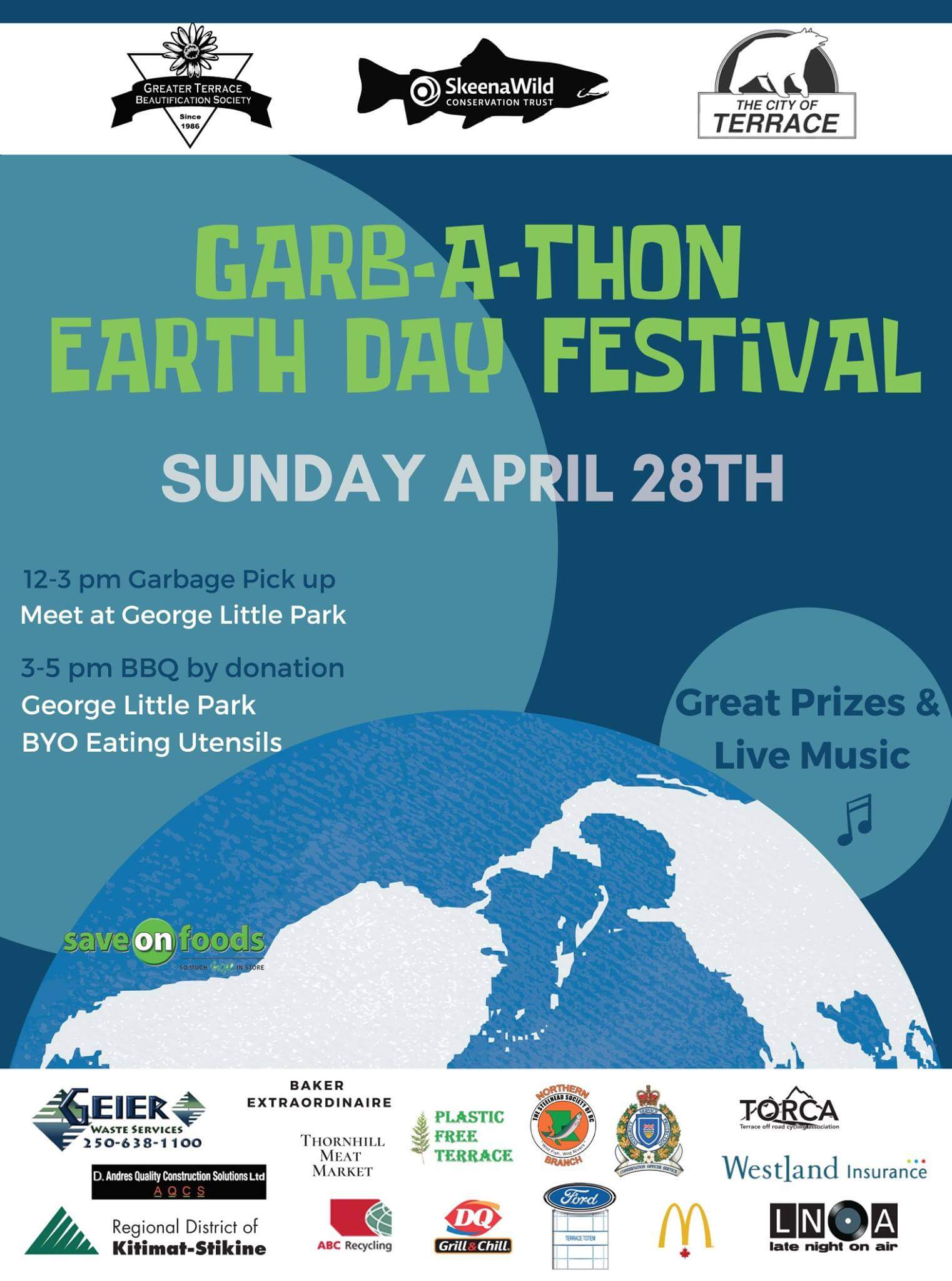 Terrace Garb-A-Thon Earth Day Festival APRIL 28