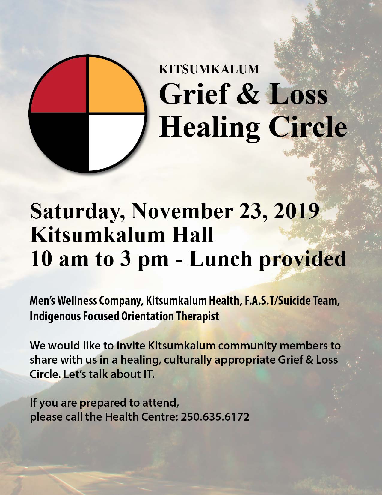 Kitsumkalum Grief and Loss Healing Circle