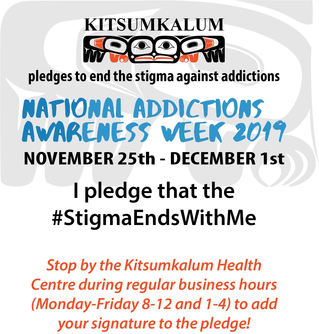 Sign the Pledge to End the Stigma Against Addictions