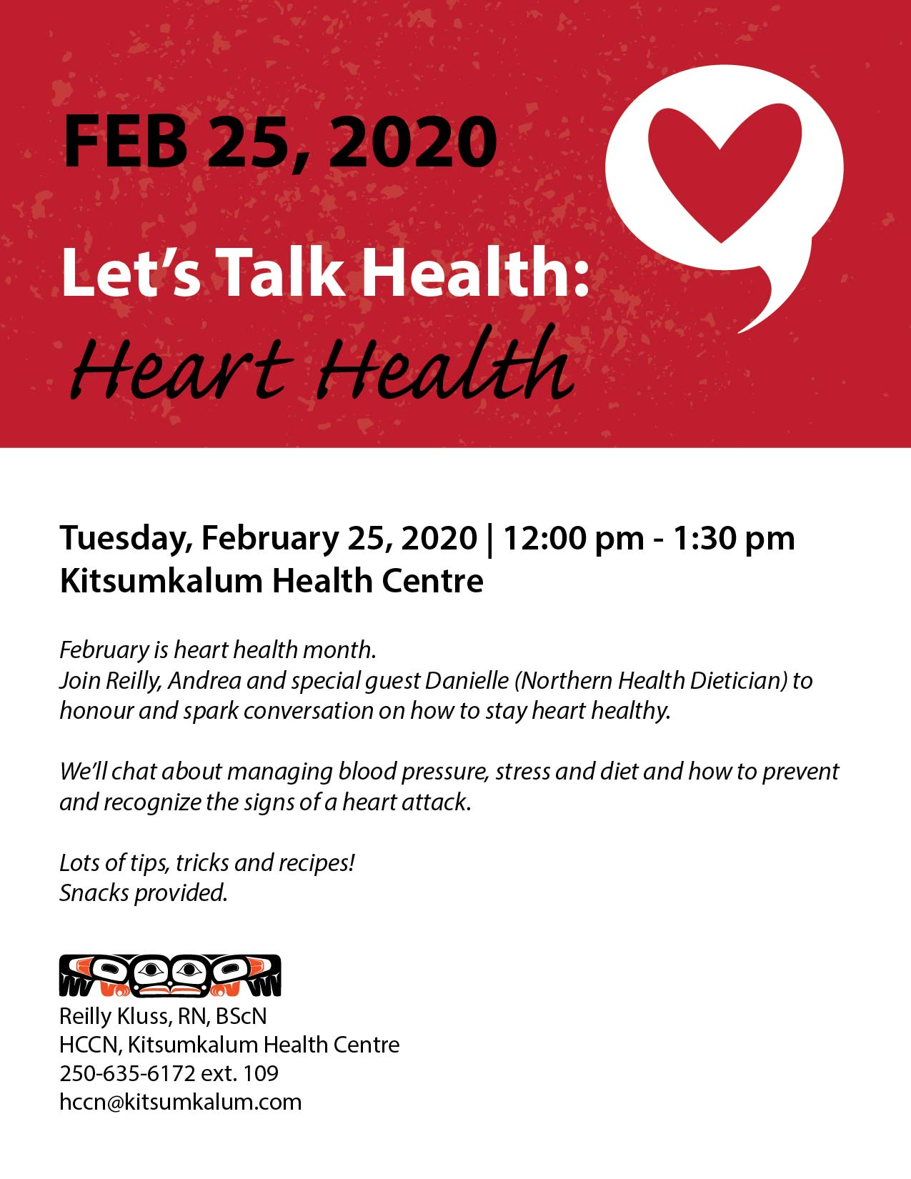 Let’s Talk Health: Heart Health FEB 25