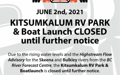 Kitsumkalum RV Park & Boat Launch Closed Until Further Notice
