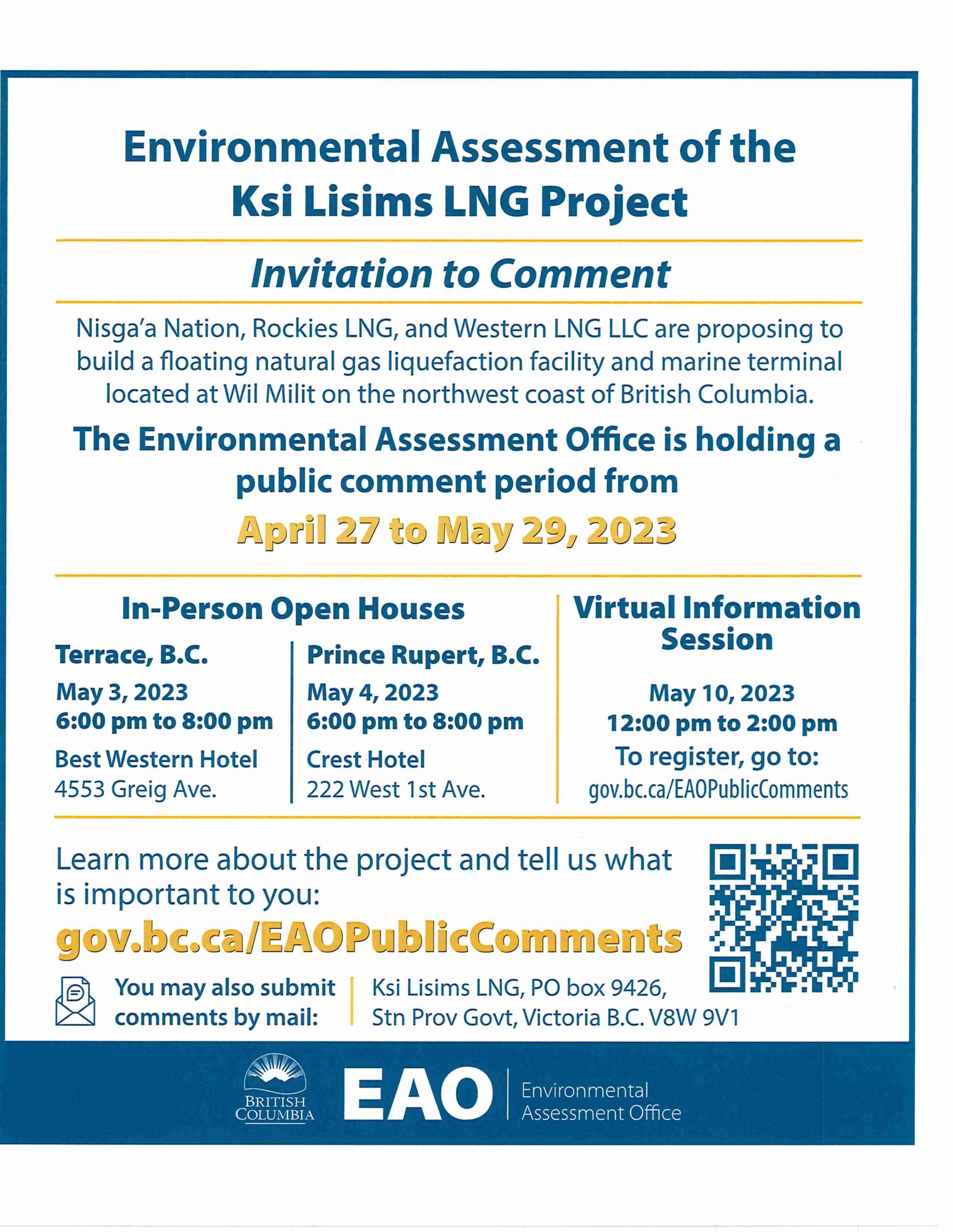 EAO Ksi Lisims LNG Open House